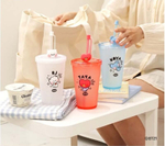 Стакан для напитков с трубочкой BT21 Koya, лицензионная серия