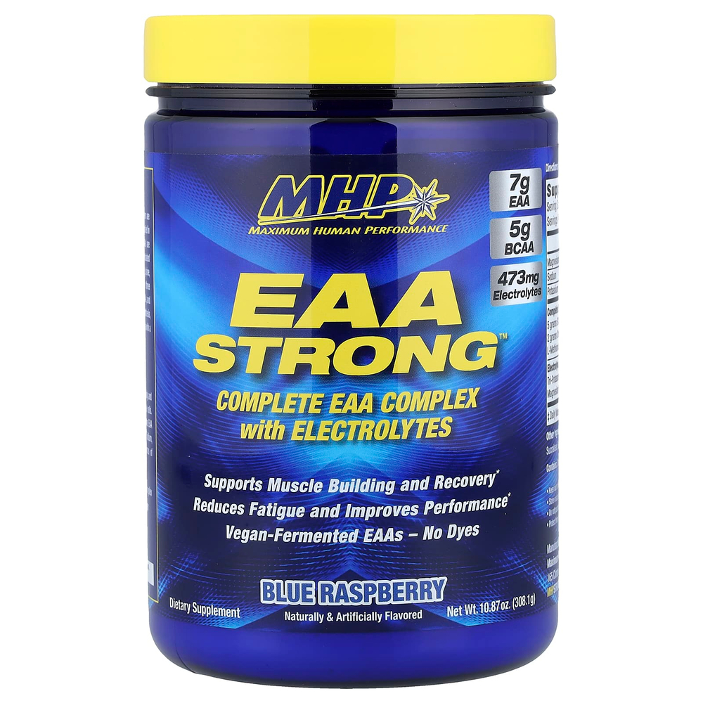MHP, EAA Strong™, голубая малина, 308,1 г (10,87 унции)
