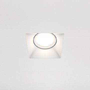 Встраиваемый светильник DL042-01-SQ-W белый Dot Maytoni
