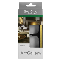 ARTGALLERY PURE 2-постовая РАМКА, МЕТАЛЛ ЗОЛОТО