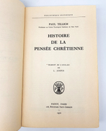 "Histoire de la pensee chretienne (История христианской мысли)". Paul Tillich (Пол Тиллих)