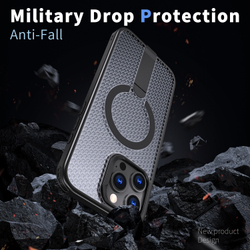 Прозрачный чехол Mesh Pro Magnetic Case для iPhone 16 Pro