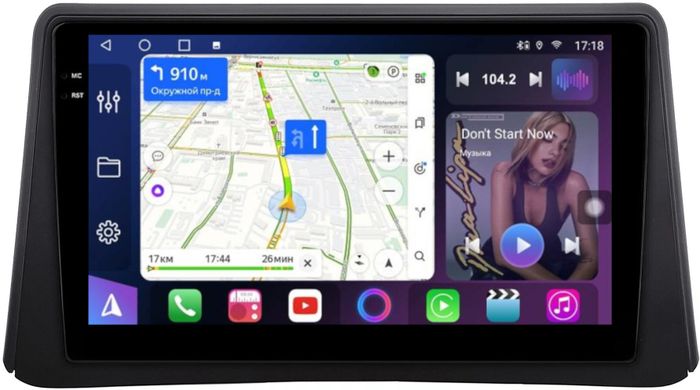 Магнитола для Opel Mokka 2012-2015 - FarCar S500-TS10 монитор 9.5" QLED на Android 14, Быстрая, CarPlay, 4G SIM-слот