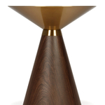 Кофейный столик COSMO Vaso Gold диаметр 49
