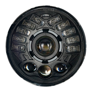 Фара LED 12-24V  7дюймов 2121Нива (Дальний+Ближ) 45/55W пара NTS DH-C302