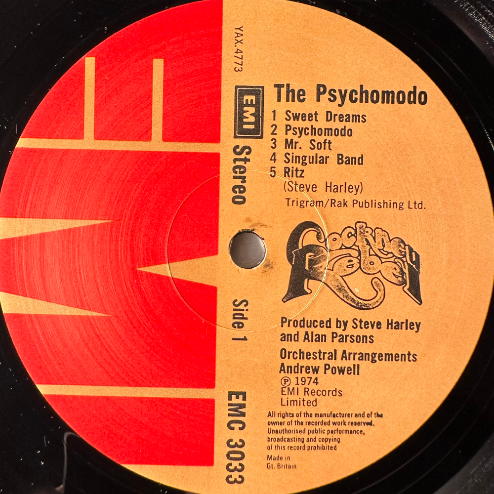 Cockney Rebel ‎– The Psychomodo (Англия 1974г.)