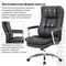 Кресло офисное BRABIX PREMIUM "Amadeus EX-507", экокожа, хром, черное, 530879