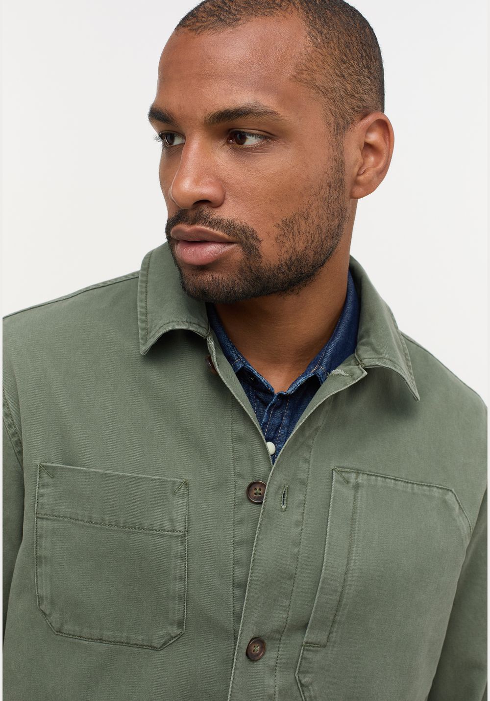 Рубашка  Clemens Dyed Overshirt 1014139-6414