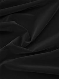 Плащевая с пропиткой, 100% п/э, ш. 150 см, Черный
