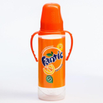 5399862 Бутылочка для кормления Fantic 250 мл., цилиндр, с ручками