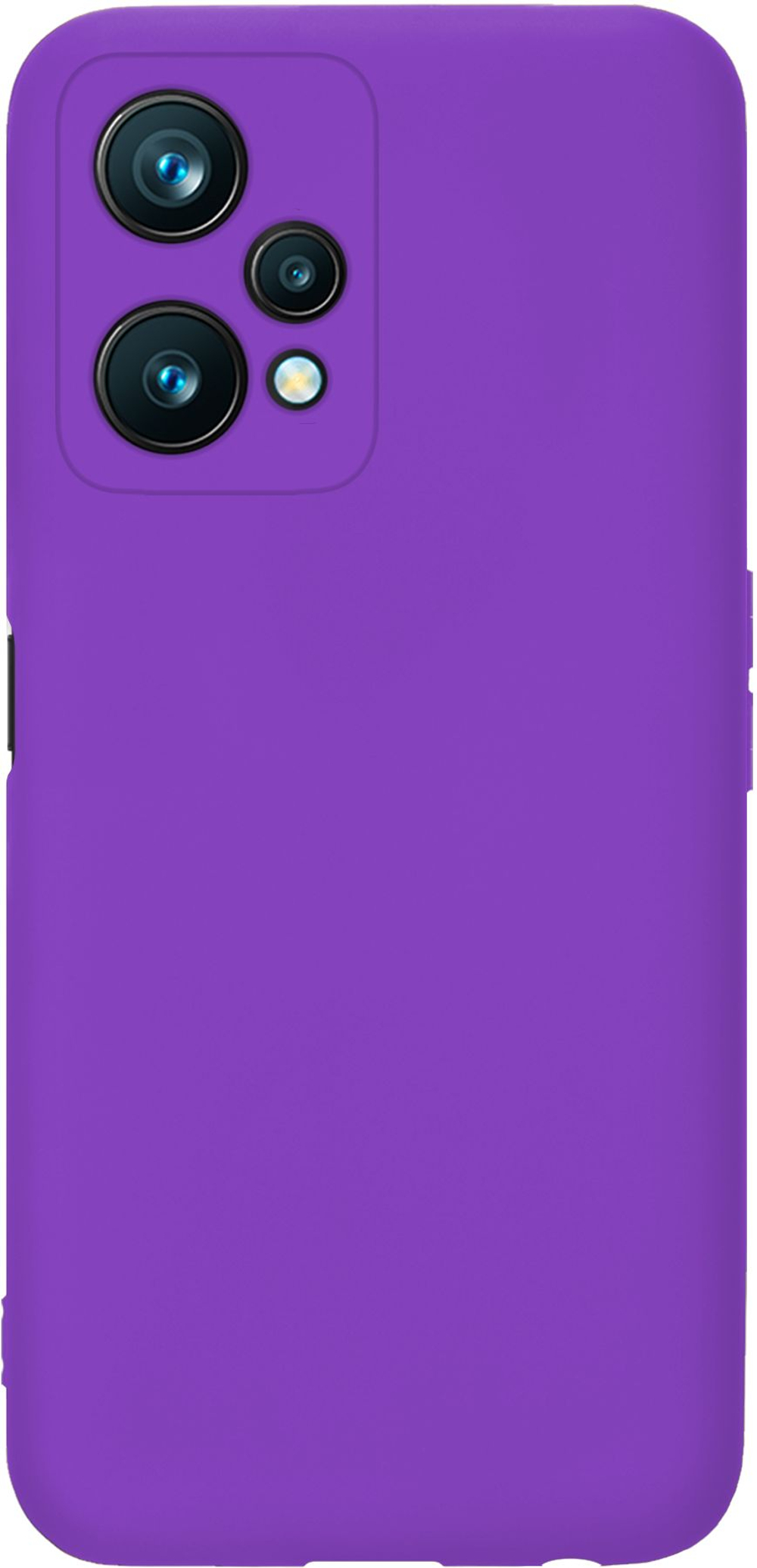 Мягкий Soft Touch чехол из силикона для REALME 9 PRO 5G (не PLUS!) / REALME 9 5G с бархатной подкладкой