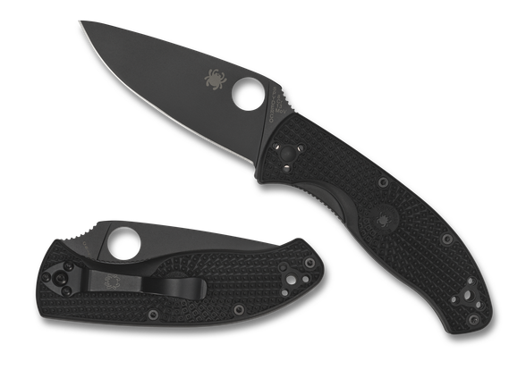 Цена наНож складной Tenacious Lightweight Spyderco, сталь 8Cr13MOV, рукоять термопластик FRN