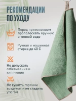 Салфетки для уборки из микрофибры тряпки впитывающие 30х30