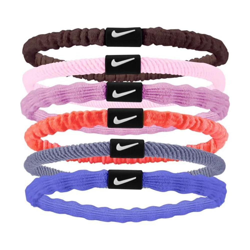 Повязка на голову Nike Flex Hair Tie 6P - multicolor