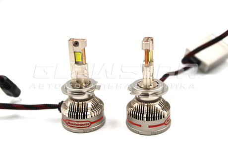 Aozoom P15 H7 с вентилятором, 12V 85W 10000Lm (комплект, 2шт)
