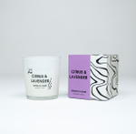 Свеча ароматическая Citrus&Lavander/Цитрус&Лаванда