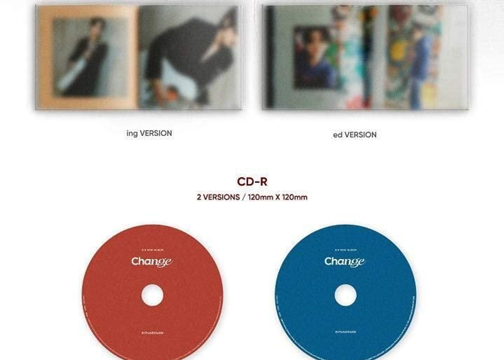Альбом Kim Jaehwan - Change 3rd Mini Album RANDOM Version