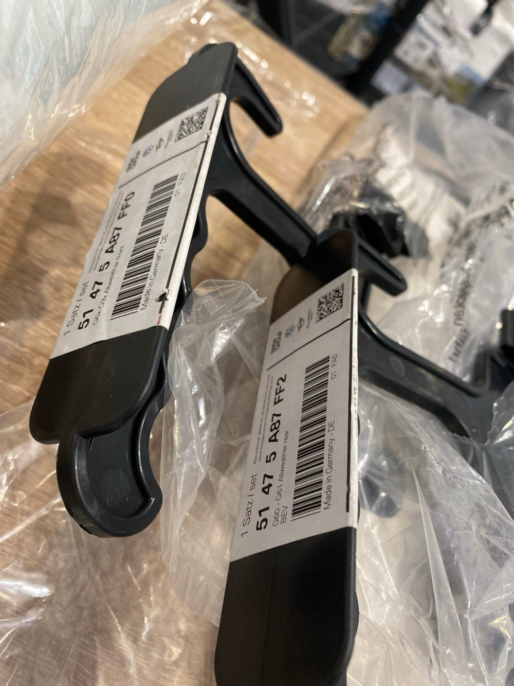 Коврики BMW 5 G60/61 M5 G90/99 (передние) 2шт