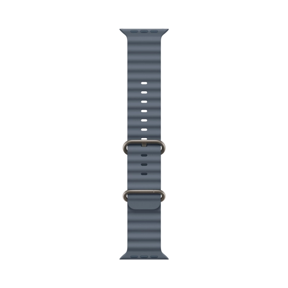 Смарт-часы Apple Watch Ultra 3 49 mm Natural Titanium case | ремешок Ocean Band | Anchor Blue