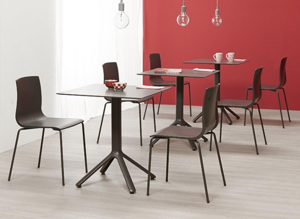 Стул пластиковый Scab Design Alice, антрацит