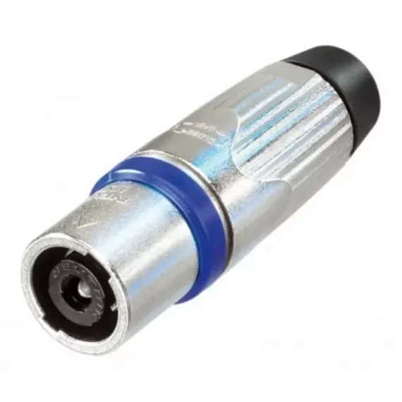 Neutrik NLT4MX кабельный разъем Speakon female 4-контактный, металлический корпус