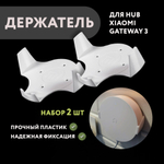 Набор 2 шт. Настенный кронштейн-держатель для Xiaomi Gateway 3, 3D печать