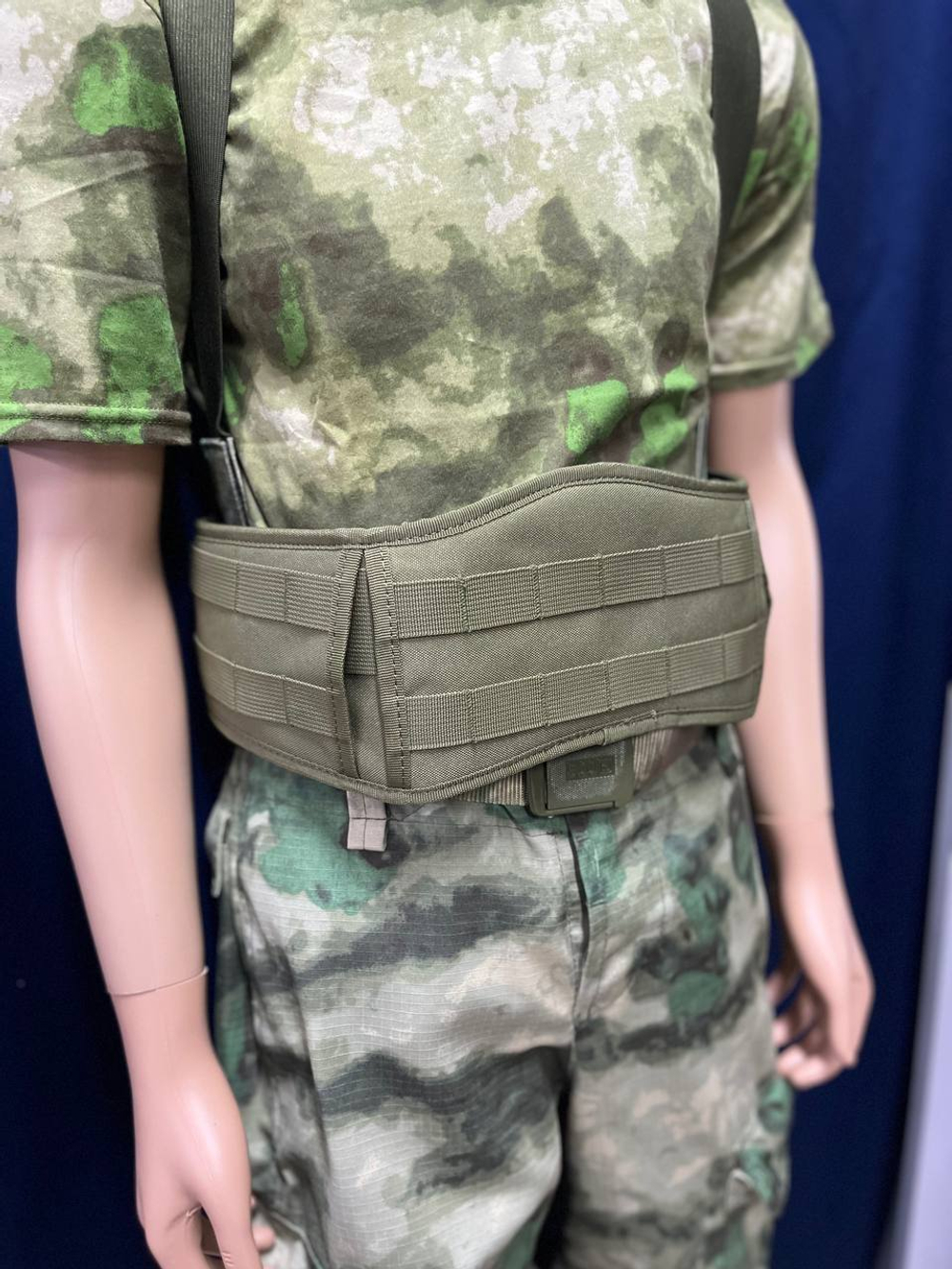 ТАКТИЧЕСКИЙ БОЕВОЙ ПОЯС С MOLLE СИСТЕМОЙ /ОЛИВА
