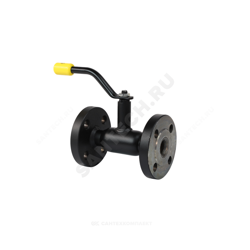 Кран шаровой сталь 09Г2С Ballomax КШТ 60.103 Ду 15 Ру40 фл L=130мм BROEN КШТ 60.103.015.А.40