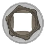 Набор торцевых головок 1/4", 6 гранные, CrV, 4-13мм, 10 штук Matrix — фото 6