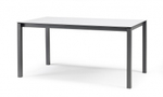 Стол ламинированный раздвижной Scab Design Pranzo Extendable, антрацит, белый