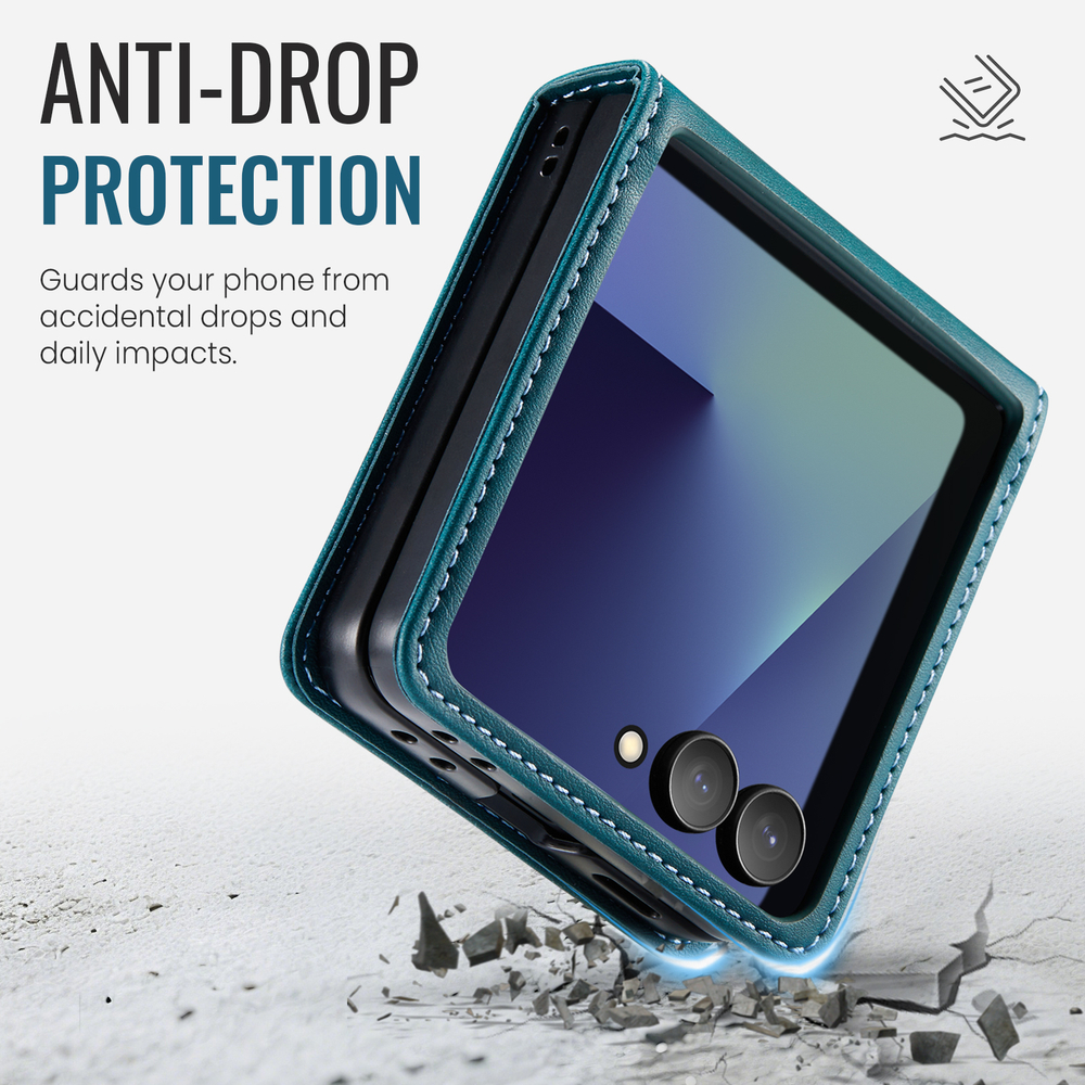 Чехол-книжка CaseMe RFiD Samsung Galaxy Z Flip 8