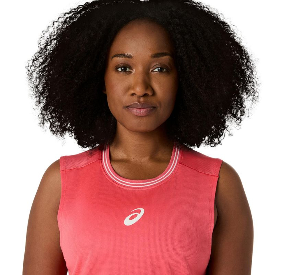 Женский топ теннисный Asics Game Sleeveless - sienna