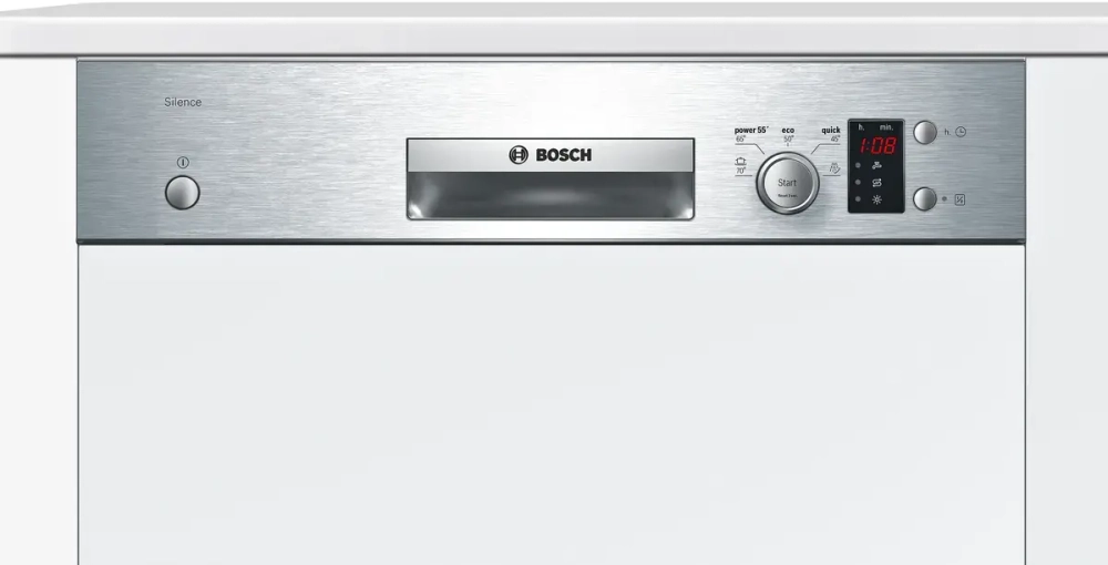 Полувстраиваемая посудомоечная машина Bosch SMI50D05TR