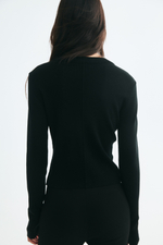 Шерстяной кардиган — Чёрный — H&M 1363639