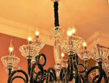 murano chandelier  SYLCOM 11-16  by Arlecchino Arts ( HK)