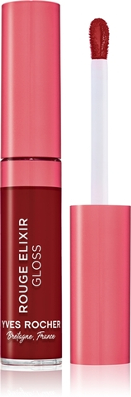 Yves Rocher Rouge Elixir - Блеск для губ оттенок 07. Rubis Confiant, 7 ml