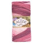 Пряжа Alize (Ализе) Burcum Batik / уп.5 мот. по 100 г, 210м, 1895 секционный A