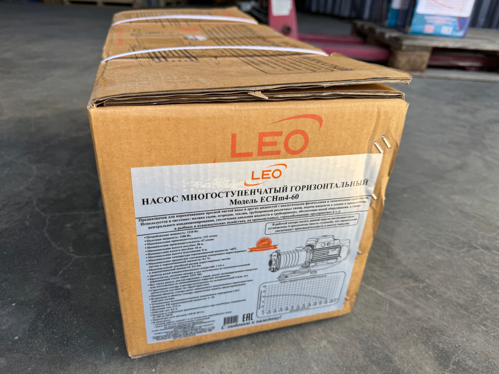 Насос центробежный многоступенчатый LEO модель ECHm4-60