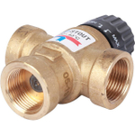 Клапан термостатический смесительный STOUT - 3/4" (ВР, 20-43°C, Kvs 1.6, L-образное смешивание)