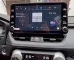 Магнитола для Toyota RAV4 50 2019-2024+ (рынок РФ и ОАЭ) - Kuberg ZF-6028-DSP монитор 11.8" с крутилками на Android 9