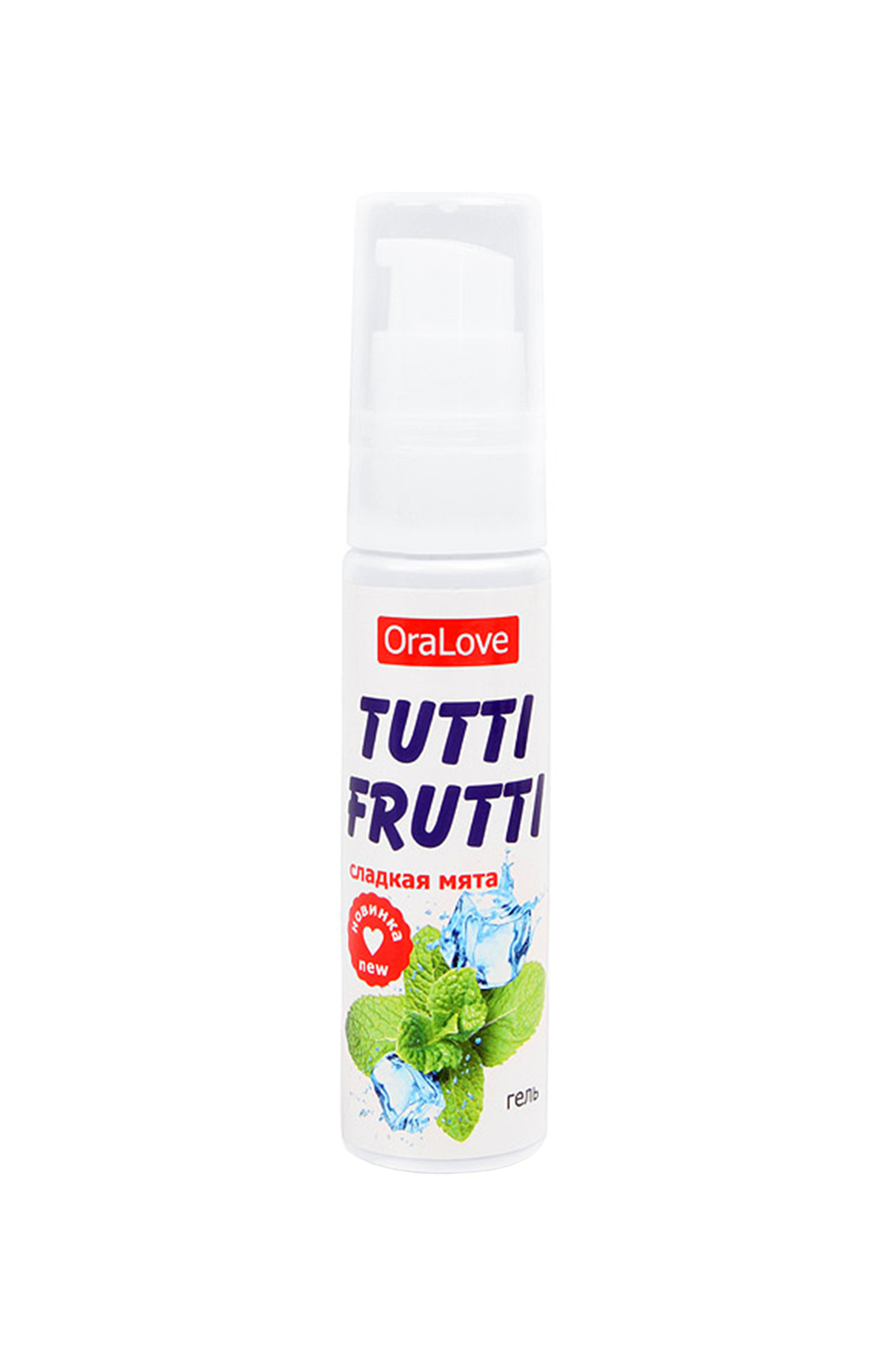 Съедобная гель-смазка Tutti-Frutti сладкая мята 30 г