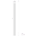 Ландшафтный светильник Arte Lamp ARNEB A2140PA-1BK, 1хLED