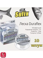 леска рыболовная монофильная Duraflex 100 м 0.25 мм 7 кг