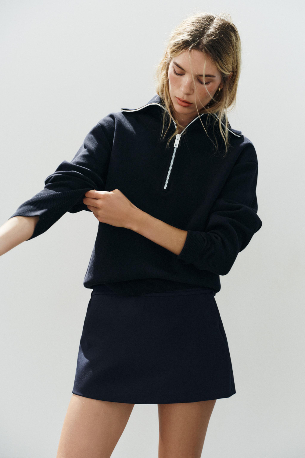 ЮБКА-ШОРТЫ С РЕМНЕМ — ZARA
