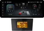 Магнитола для Opel Antara 2006-2015 (перенос БК вниз, черная) - Teyes CC4PRO монитор 12.3" 2K QLED + рамка 9, Android 13, Быстрейшая, Snapdragon 778G, ИИ, CarPlay, DSP, 4G SIM-слот