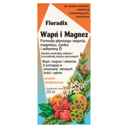 Диетическая добавка Floradix Кальций и магний, 250 мл