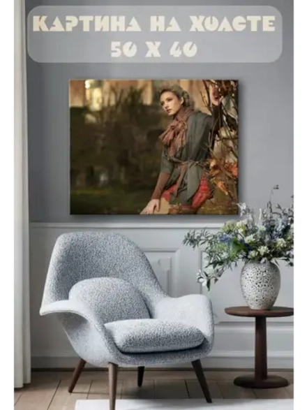 Картина на стену 40 X 50 Девушка