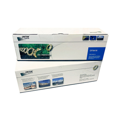 Картридж UNITON, аналог HP CF541X (203XL) для Color LJ M254/M280/M281 голубой (2,5K) Premium Eco