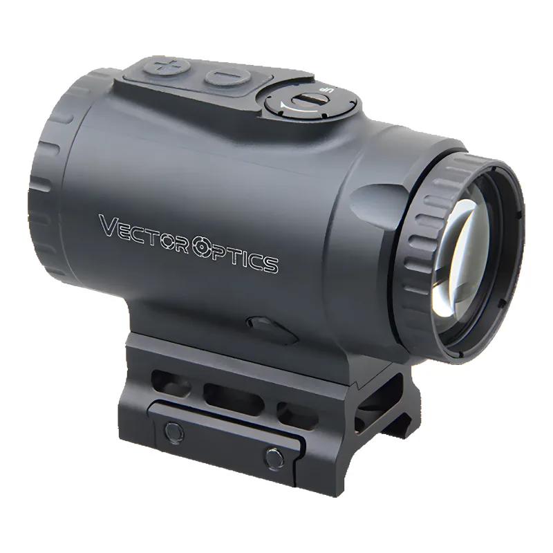 Прицел призматический Vector Optics Paragon 3x18, VEPS-MBR - вид сзади со стороны окуляра и левой стороны