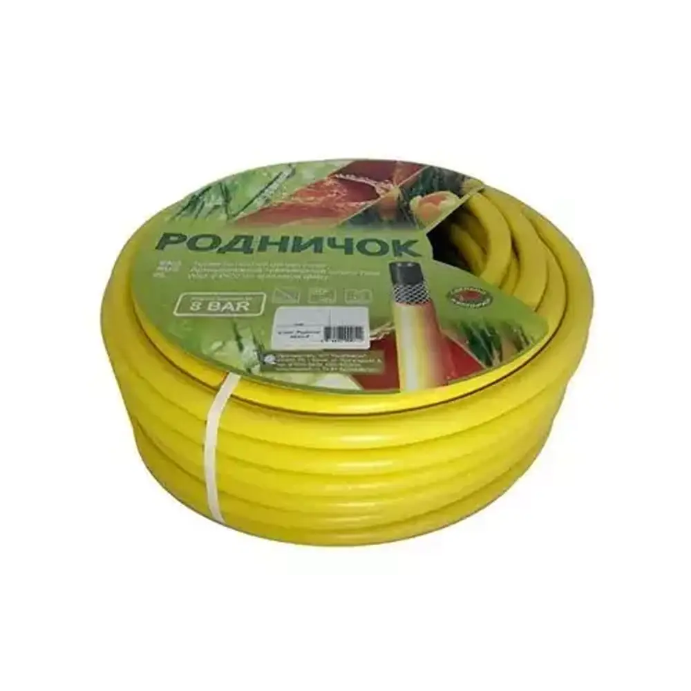 Шланг 5/8 "Родничок" желтый 25м